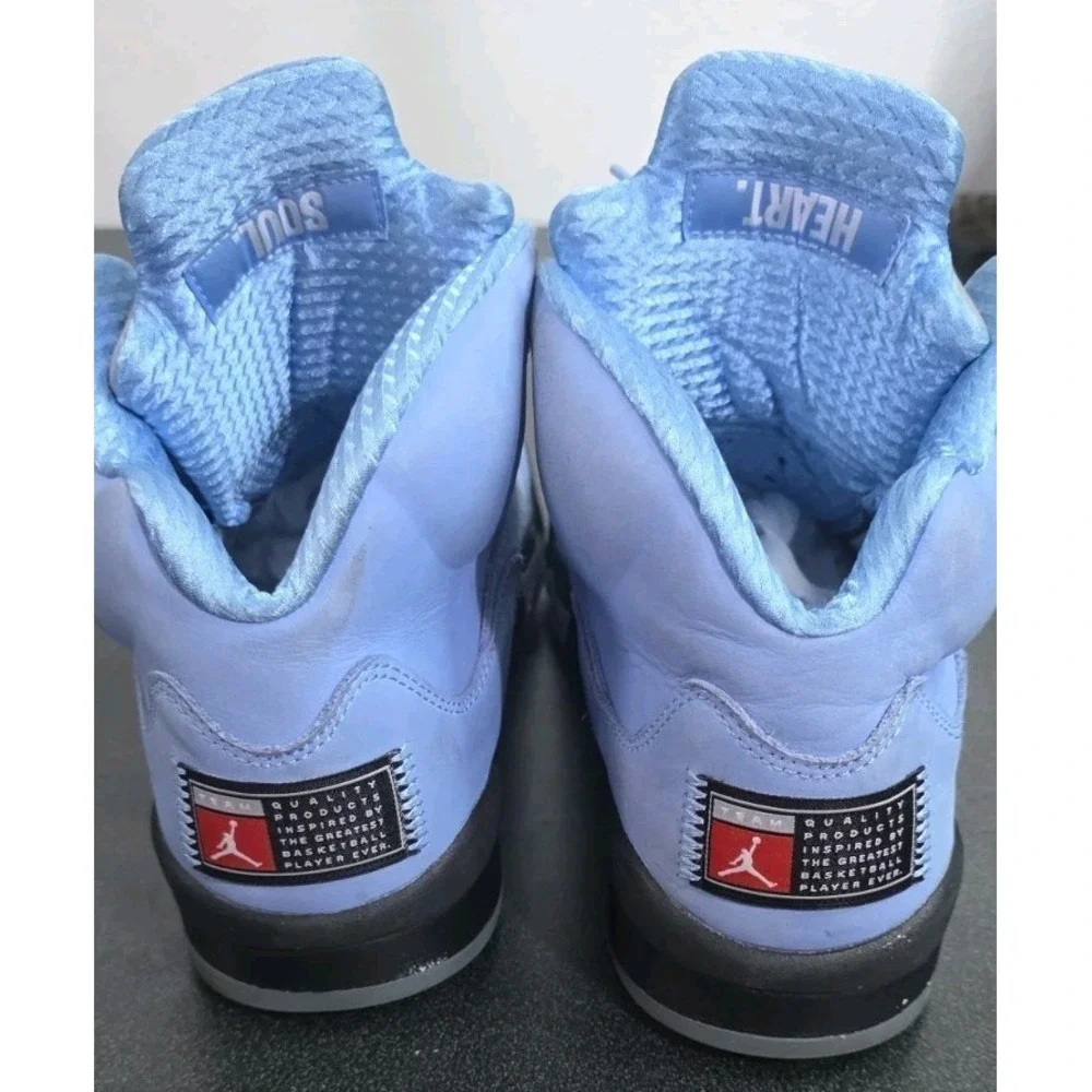 Air Jordan 5 Retro SE University Blue‎ Men 10 W11.5 44 High Top Sneakers Shoes